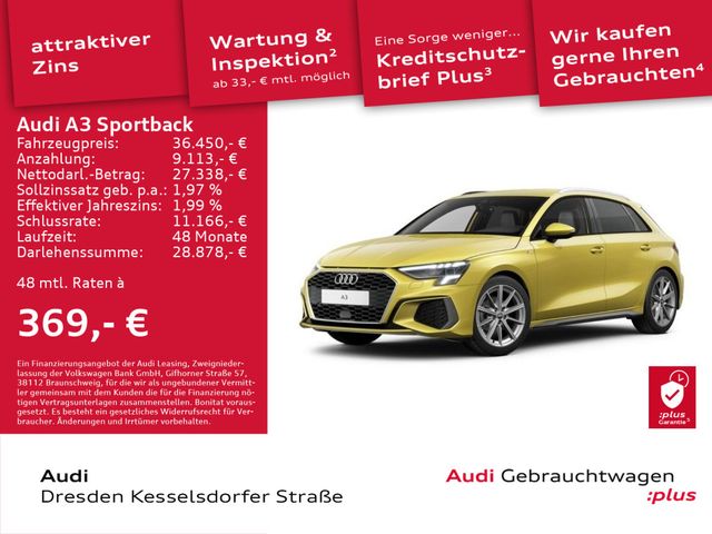 Audi A3 Sportback S line 30 TDI 85(116) kW(PS) S tron