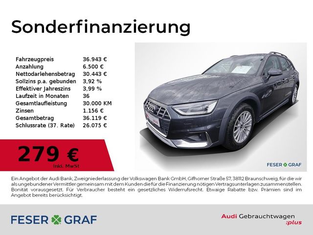 Audi A4 Allroad 40 TDI qu Navi,AHK,active lane,Kamera