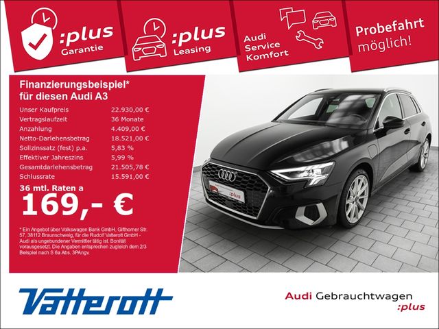 Audi A3 Sportback 40 TFSI e advanced LED CarPlay DAB 