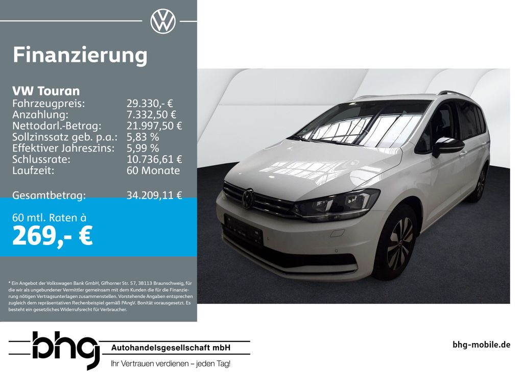 Touran Comfortline 1,5 TSI  6-Gang