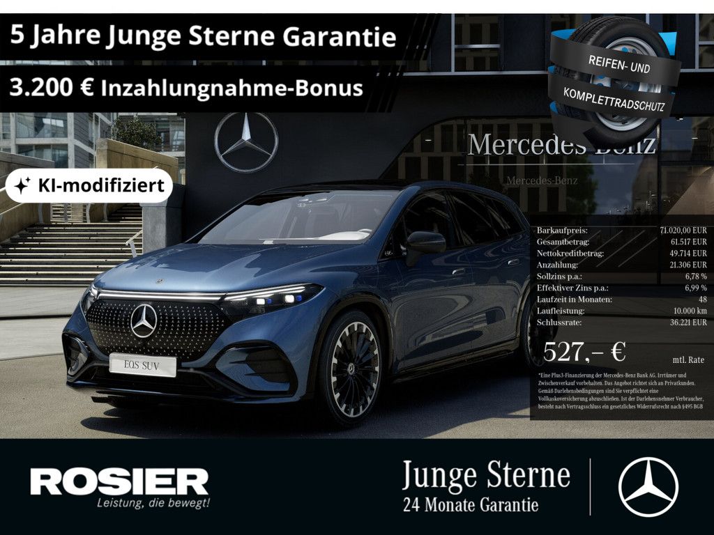 Mercedes-Benz EQS 450+ SUV AMG Sport Premium+ Hyperscreen ACC