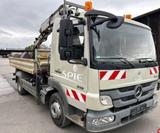 Mercedes-Benz ATEGO 918 MEILER KRAN ATLAS 65.2 INKL. GREIFER - Mercedes-Benz Atego 918