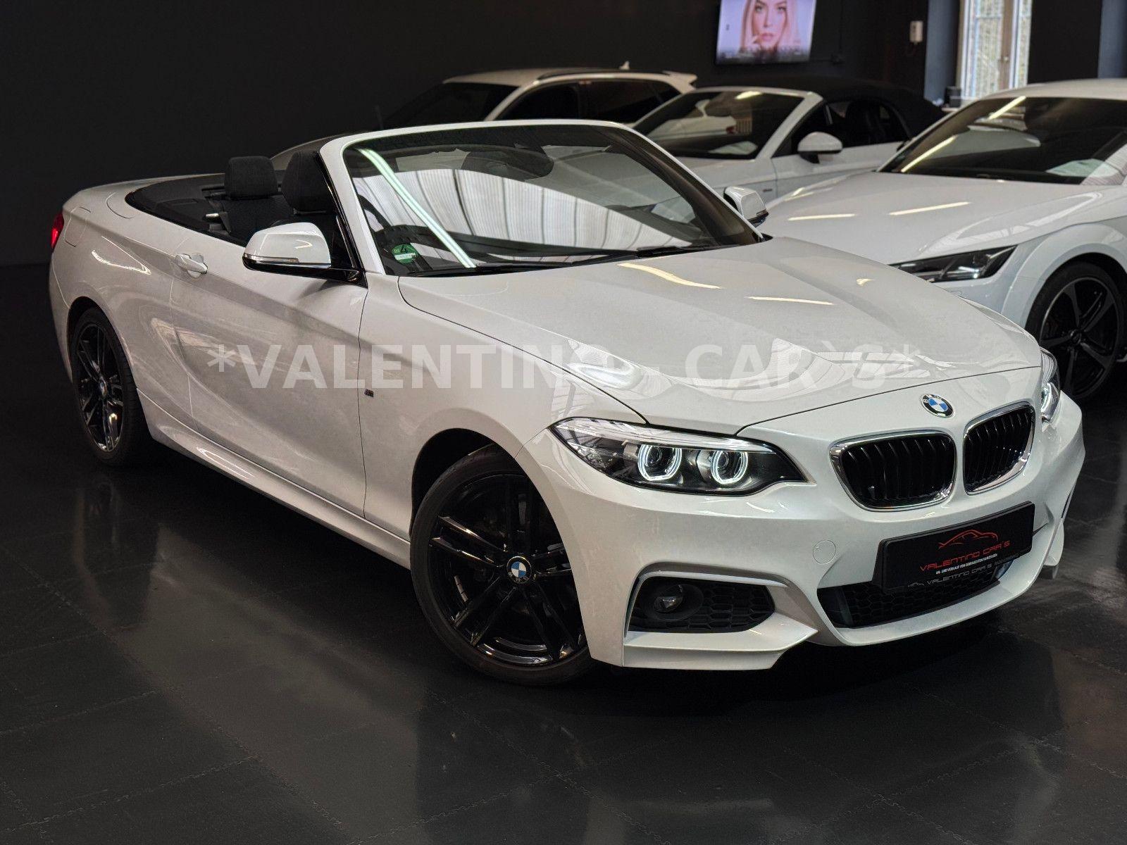 BMW 220i Cabrio M-Sport Automatik/Nav/LED/Shadowline
