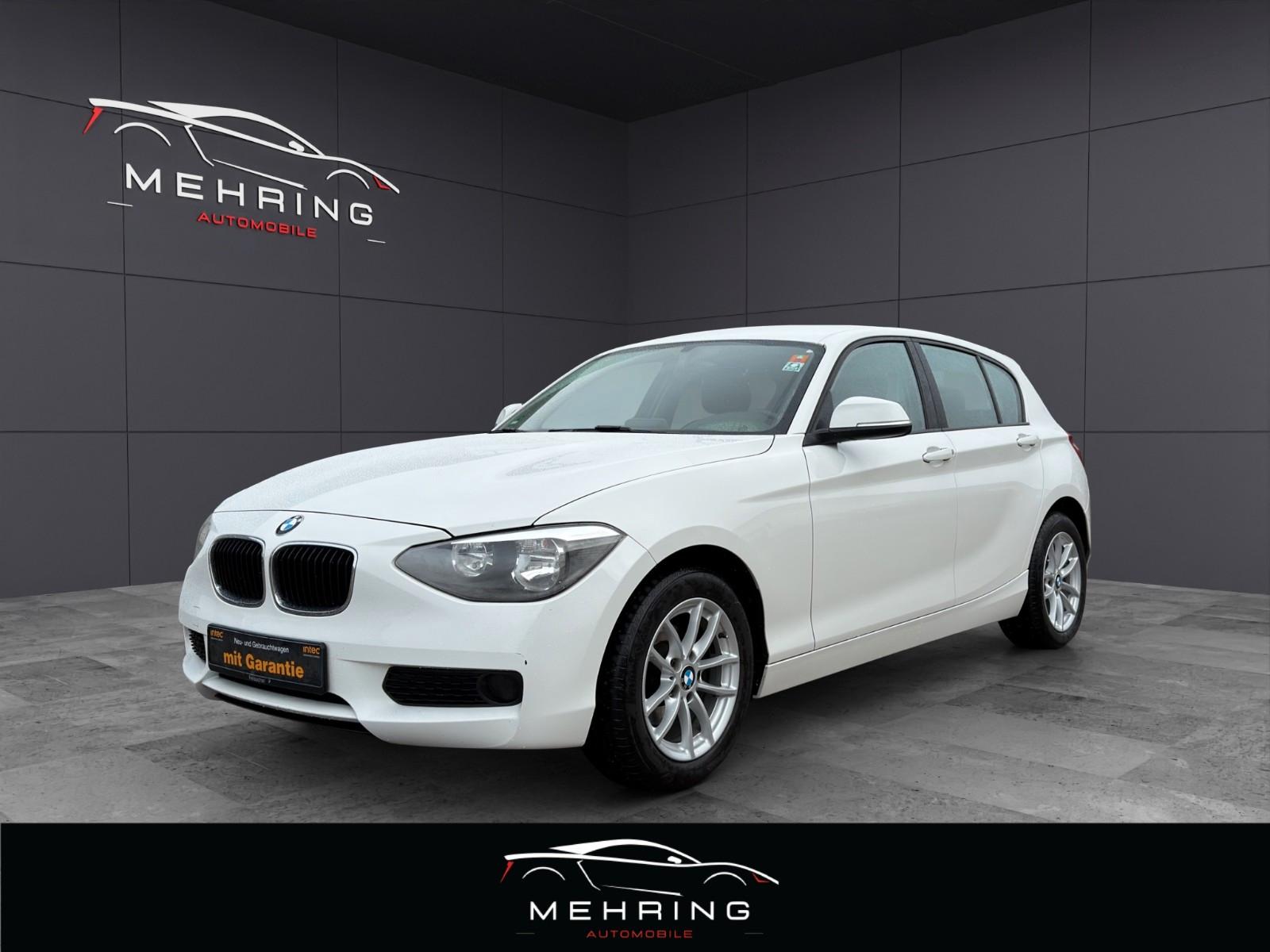 BMW 116 i Lim. PDC SHZG KLIMA SH-HEFT TÜV NEU