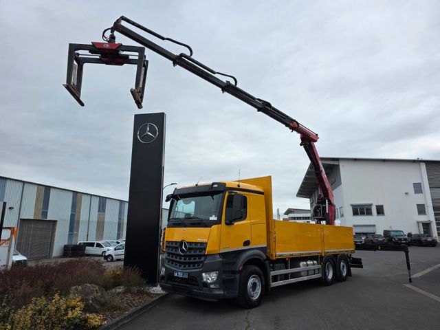 Mercedes-Benz Arocs 2545 L 6x2 HMF 2110L Zange Retarder