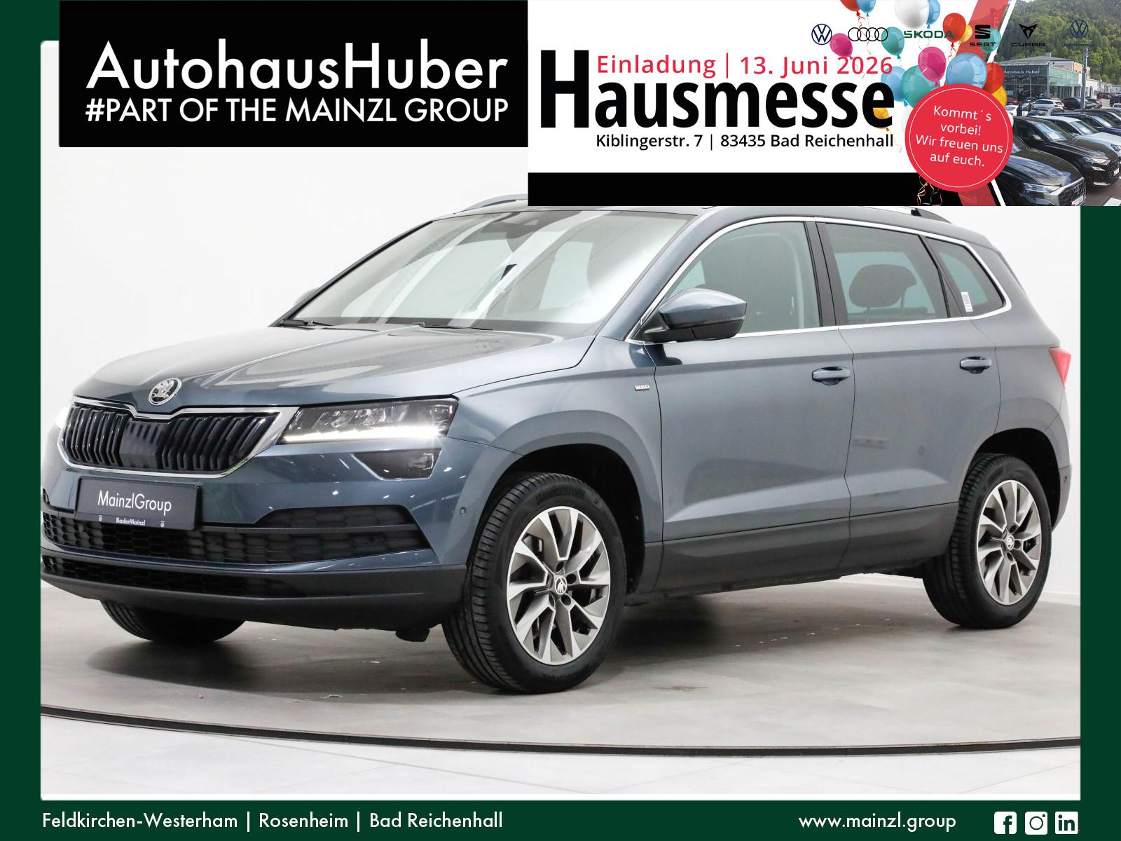 Skoda Karoq 2.0 TDI Clever Kam. Virtual ACC AHK 4xSHZ