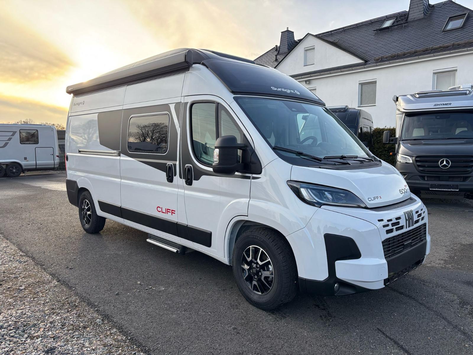 Sunlight Cliff 600 X RT Dieselheizung Assistenzpaket LED