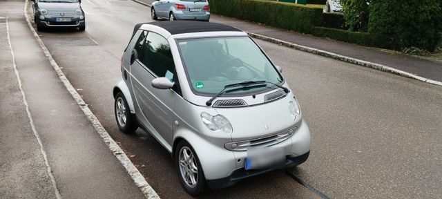 Smart Wunderschöner Smart Cabrio in SIlber.Saube...