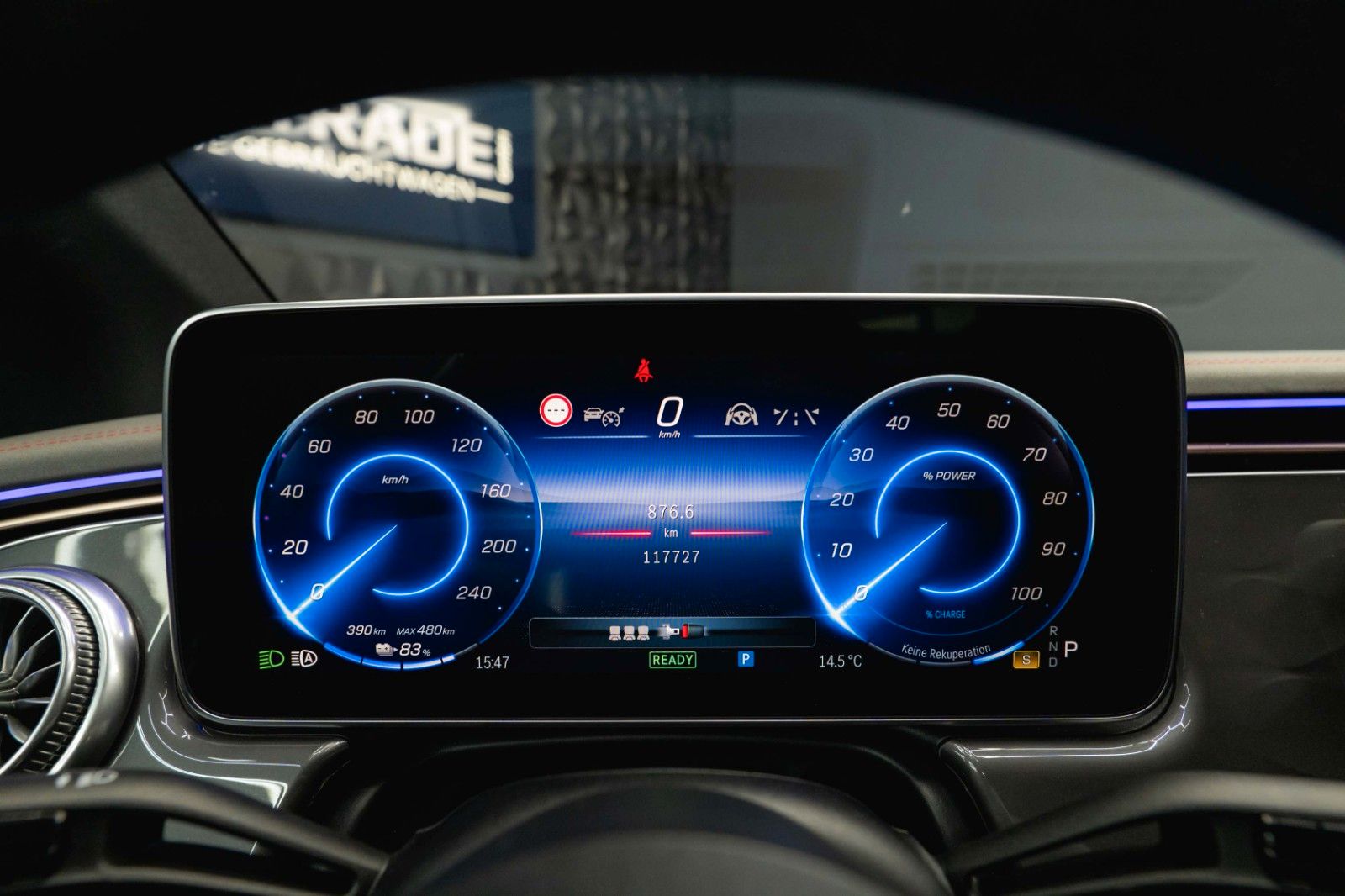 Fahrzeugabbildung Mercedes-Benz EQE 350+ AMG Night | Batterie NEU 100% | Pano
