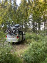 Volkswagen T5 California mit alle drum und dran - silberne Volkswagen T5 California