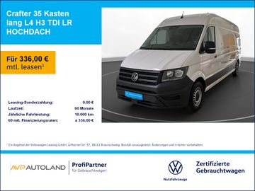 Volkswagen Leasingangebot: Volkswagen Crafter 35 Kasten lang L4 H3 TDI LR HOCHDACH