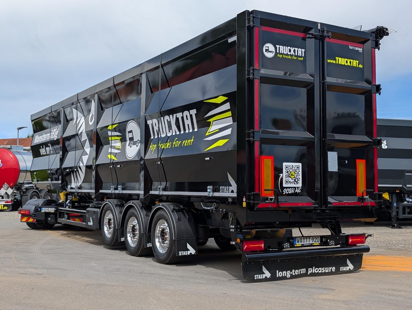 Stas HardoX Stahl 86 m³, Liftachse, ALCOA, MIETEN?