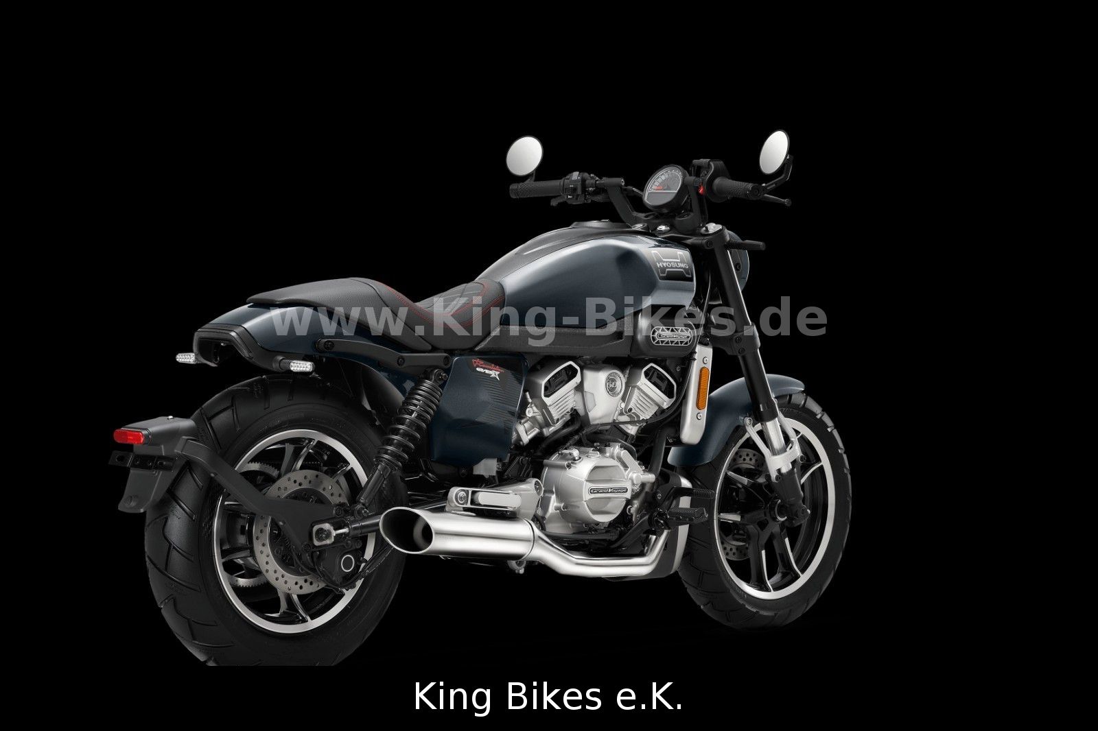 Fahrzeugabbildung Hyosung GV 125 X ABS - Euro 5+ GV125X - 3 Jahre Garantie