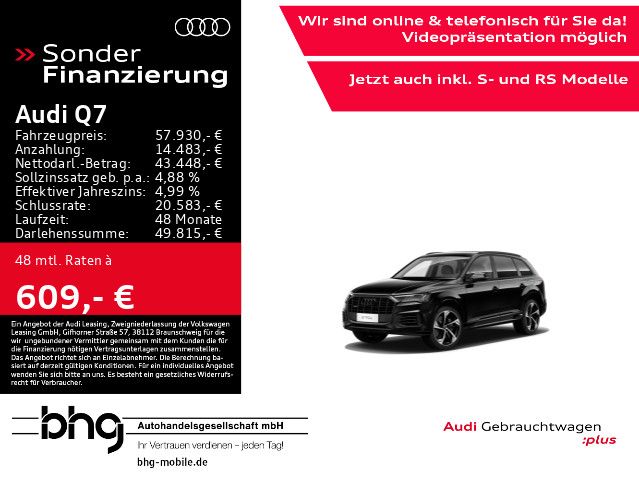 Audi Q7 55 TFSI e quattro tiptronic