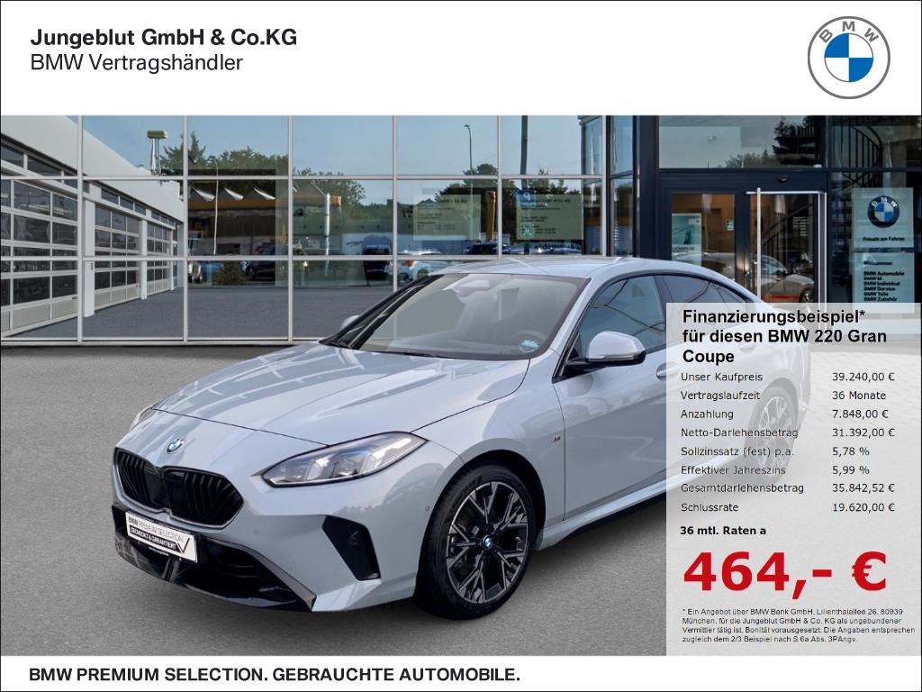 BMW 220 Gran Coupe d M Sport Lenkrad&Sitzhg./IconicG