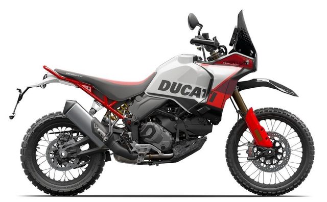 Ducati DesertX Rally auch als Basis Version