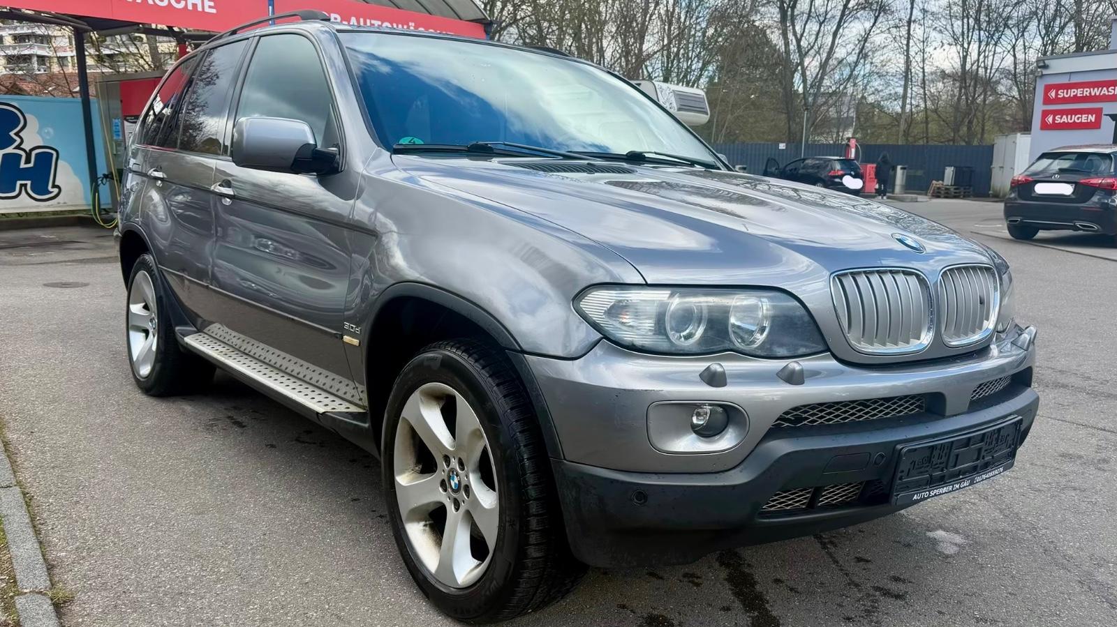 BMW X5 3.0d Alufelgen/Tüv/Scheckheft/Ahk