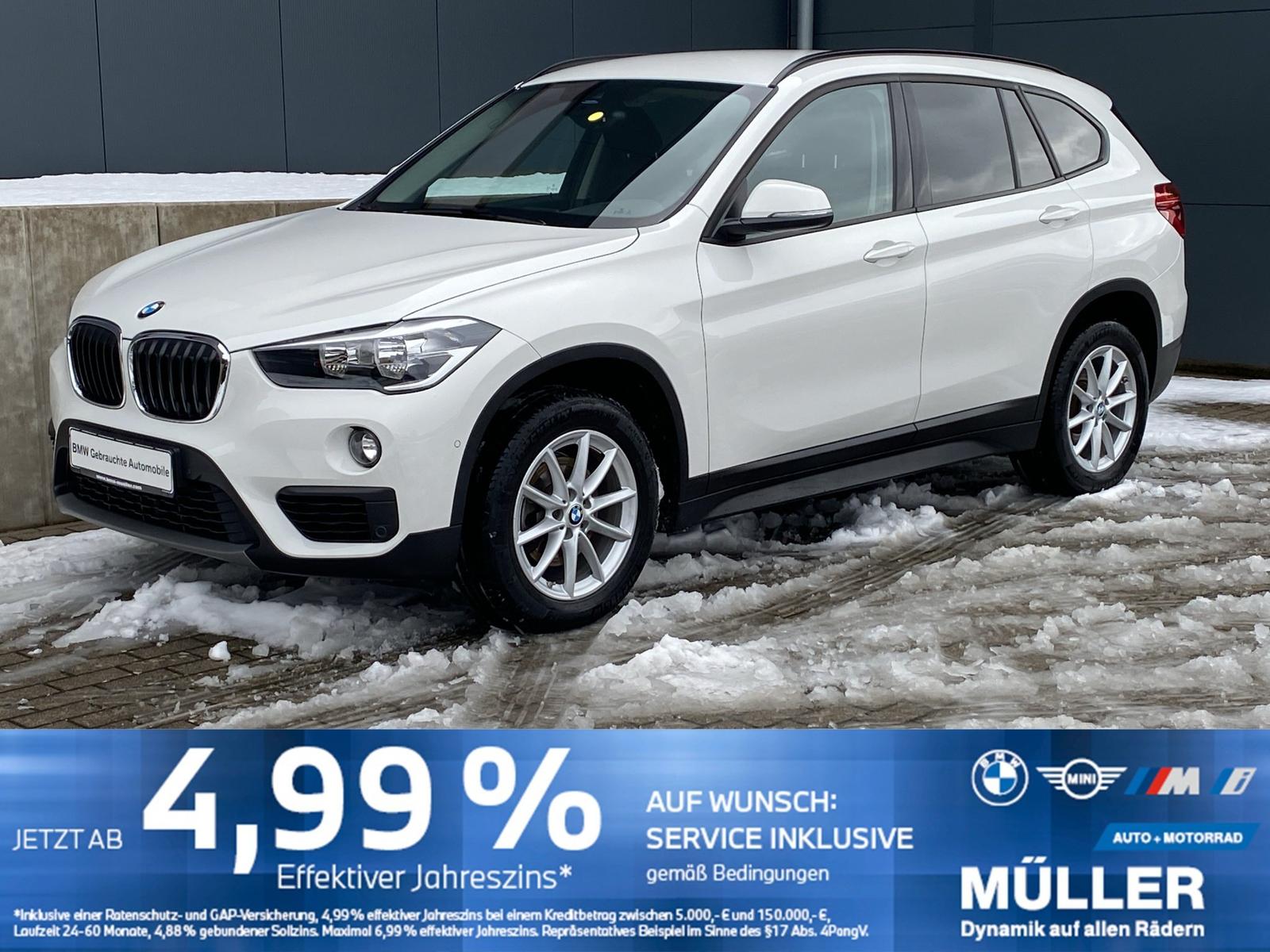 BMW X1 sDrive18i NAVI/ParkAssi/PRIVACYV/TEMPO/SH