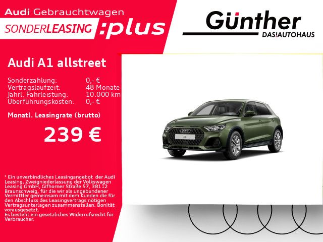 Audi A1 Allstreet 30 TFSI S tronic+WR+CAR PLAY+