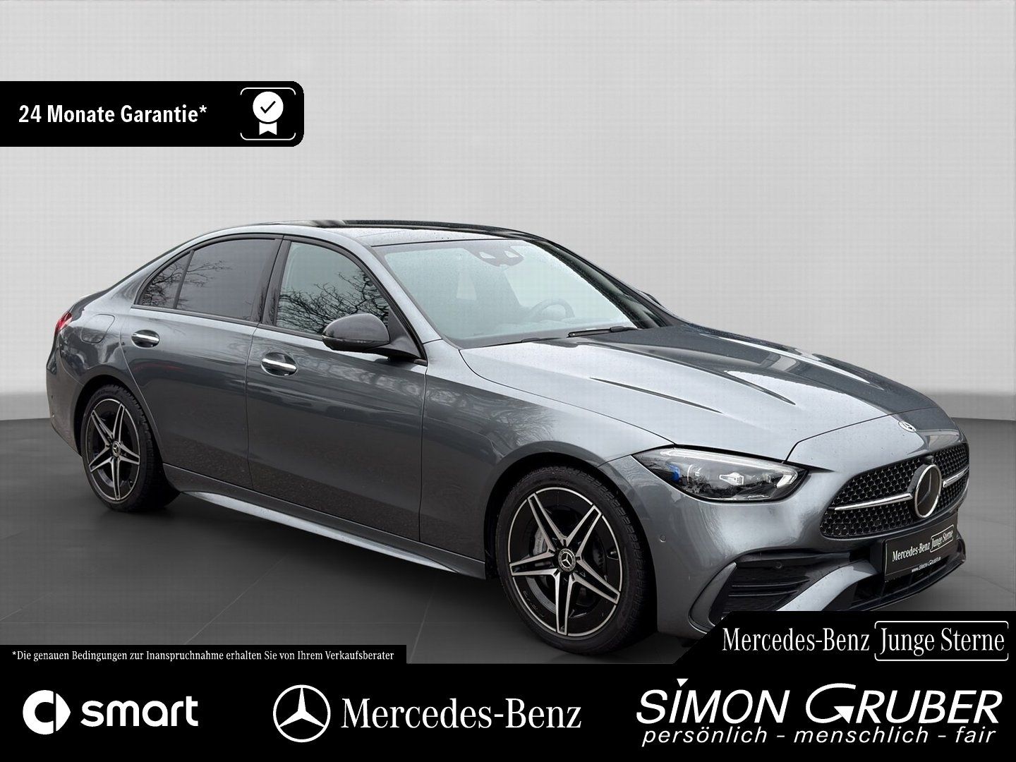 Fahrzeugabbildung Mercedes-Benz C 200 AMG Night Pano Leder Massage Sitzklima