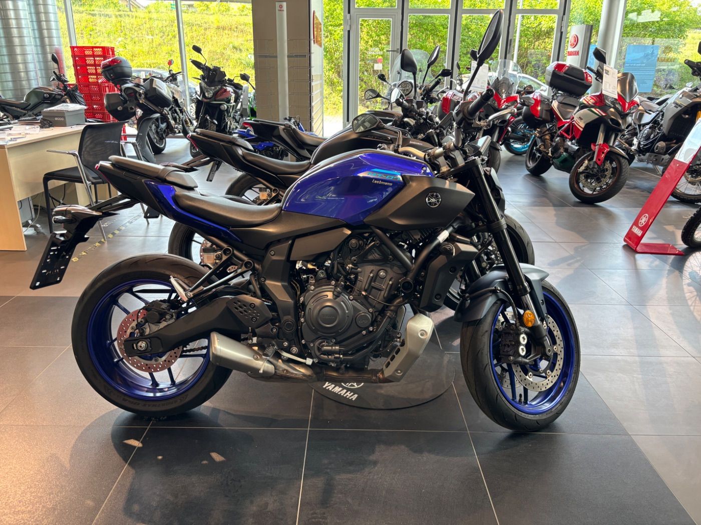 Fahrzeugabbildung Yamaha MT 07 Modell 2025