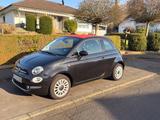 Fiat 500C 1.2 8V LOUNGE, 8-fach bereift, Service neu - gebrauchte Fiat 500C aus dem Jahr 2016