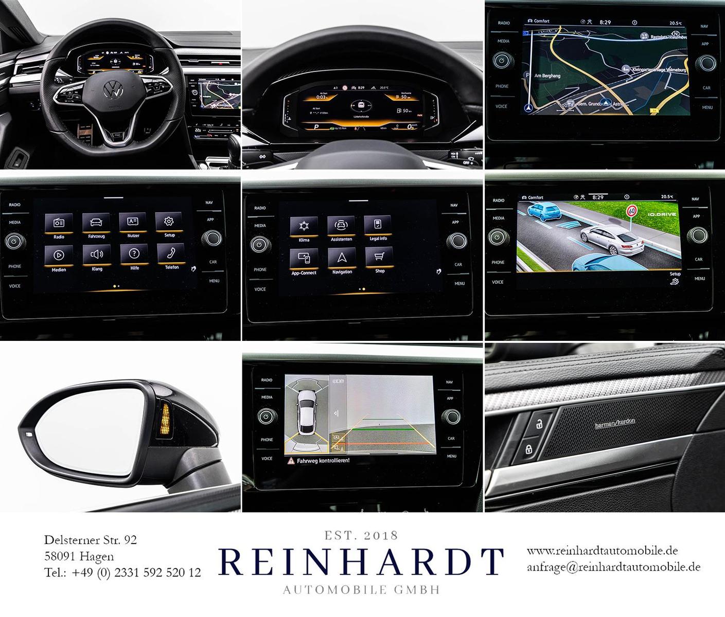 Volkswagen Arteon LIMOUSINE 2.0TSi R LINE 4M IQ-L/ACC/PANO, миниатюра 22