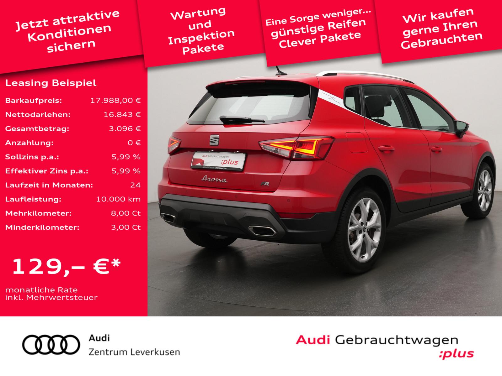 Seat Arona FR CARPLAY LED NAVI PDC VIRT