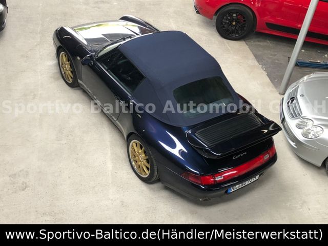 Porsche 993 Carrera Cab.* Erstausl.PZ Düsseldorf*H-Kennz