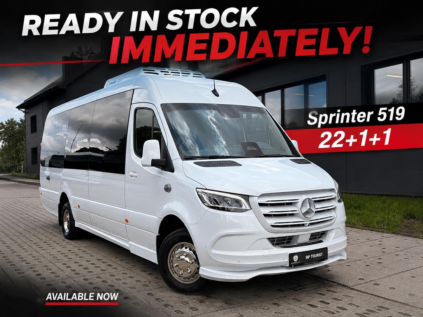 Mercedes-Benz Sprinter 519 TOURIST XXL / 21-24 Seats / NEW!