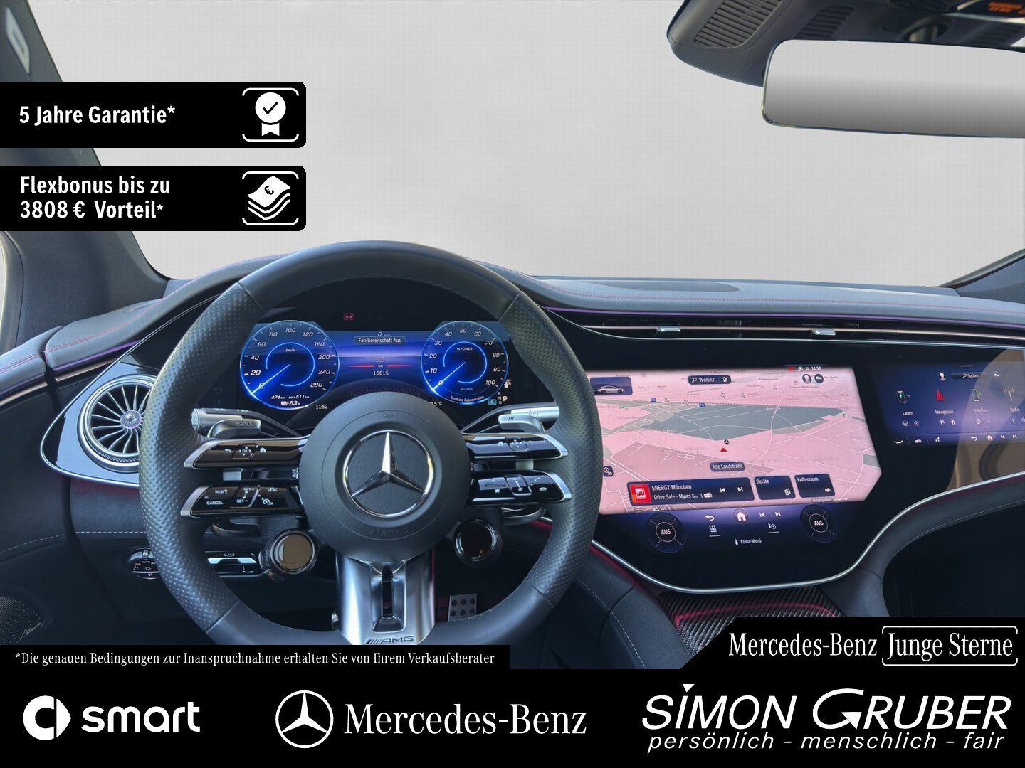 Fahrzeugabbildung Mercedes-Benz EQS 53 4M+ AMG Pano Carbon Sitzkl Massage 118Kw