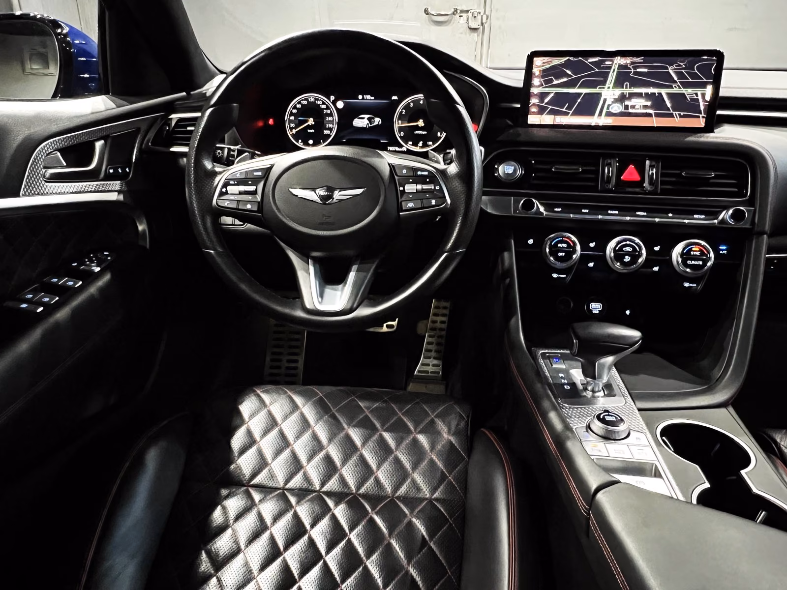 Genesis G70 2.0 T Plus Sport AUTOM PANO ACC CAR PLAY KA, миниатюра 15