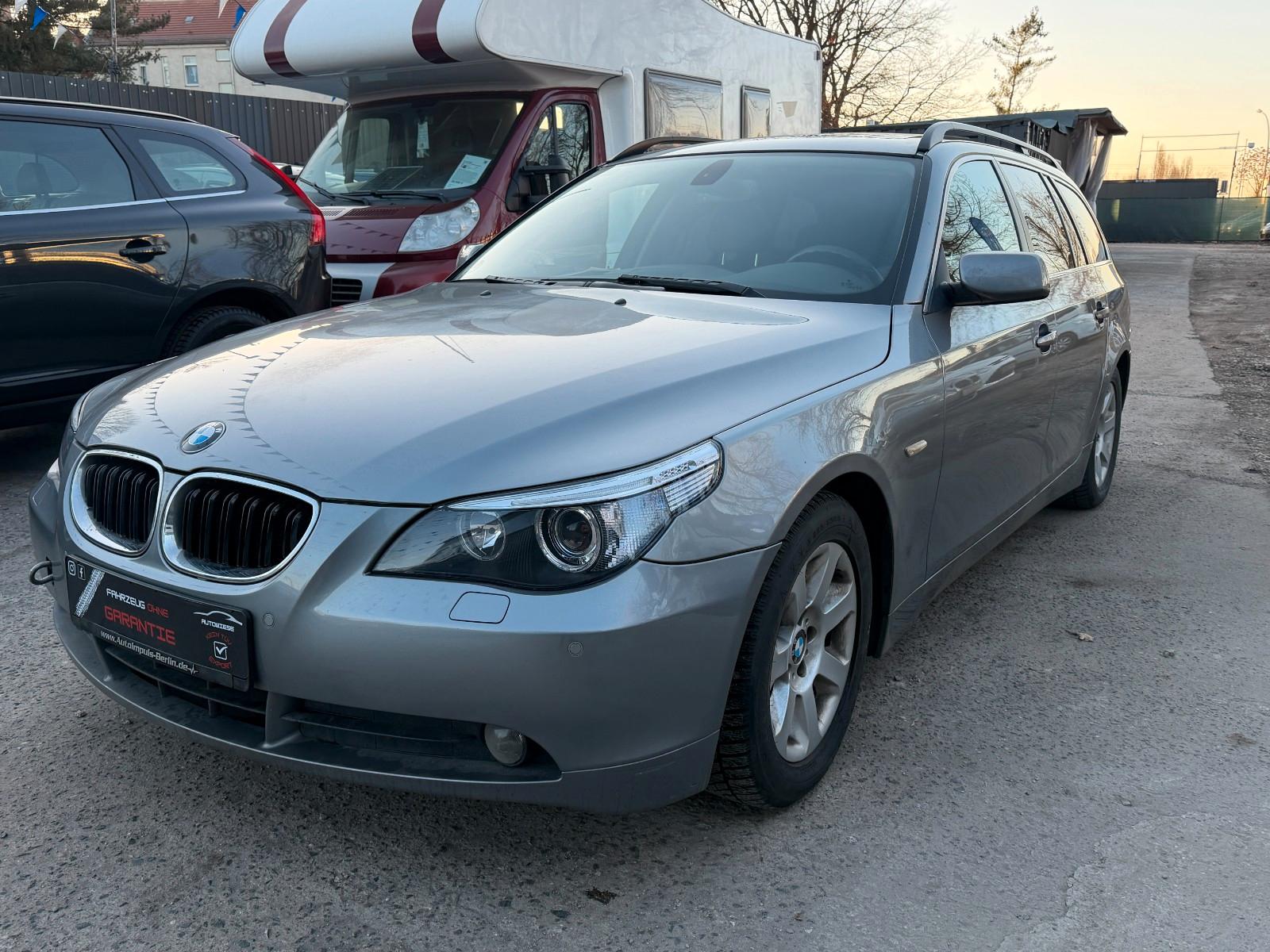 BMW 523 2006 — engine 2.497 cm³, 177 HP (130kW)