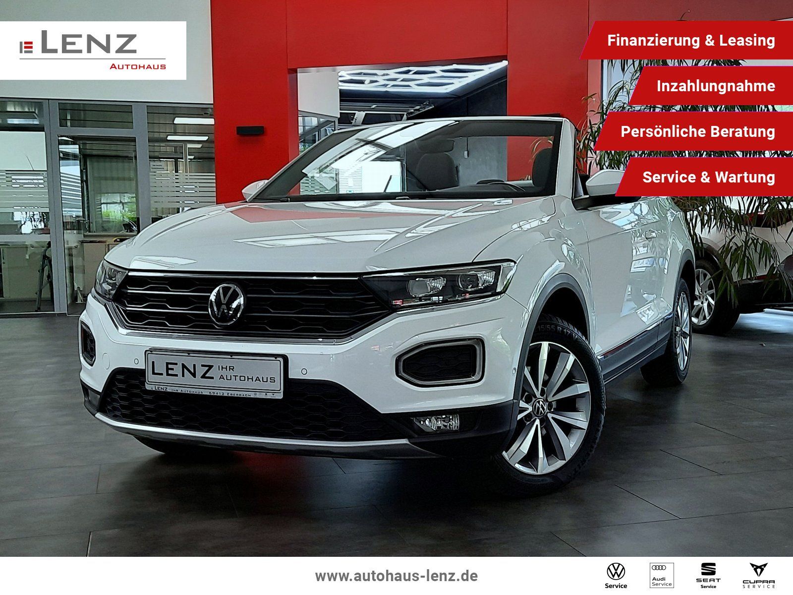 Fahrzeugabbildung Volkswagen T-Roc Cabrio Style TSI DSG *Navi*AHK*Cam*PDC*LED