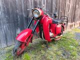 Jawa 356 175ccm BJ 1959 Rot Kniebleche Gepäckträger - JAWA 175