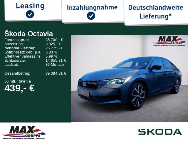 Octavia Limousine Sportline MATRIX-LED*HUD*KAM