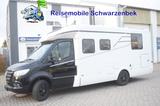 HYMER / ERIBA / HYMERCAR TRAMP S 695 QUEENS&HUBBETT 2KLIMA SOLAR SAT AHK - HYMER / ERIBA schwarz