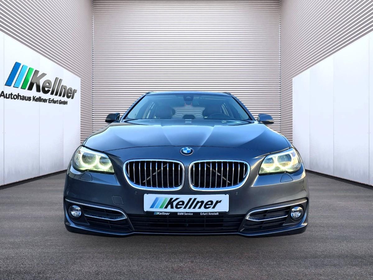 BMW 520 d Touring Aut. AHK+Leder-Nappa+Navi-Prof+ele