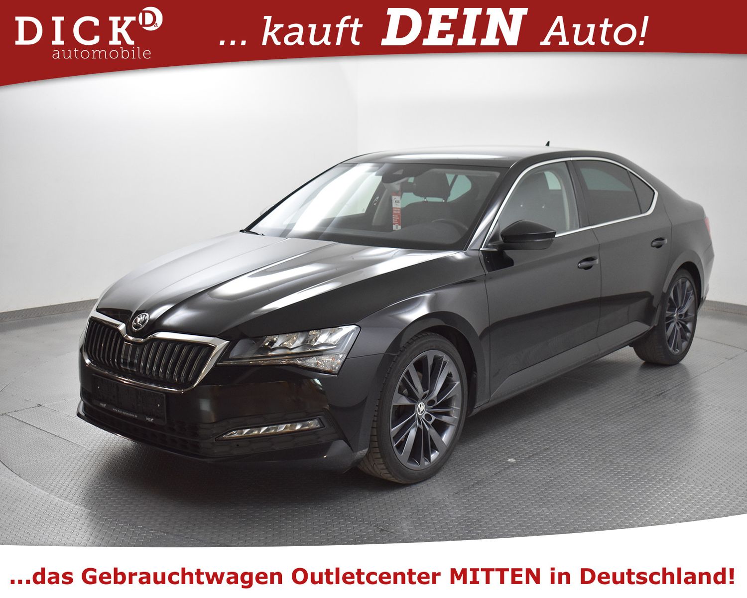 SKODA Superb 2.0d DSG Ambit VOLL LEDER+MEMO+SHZ+LED+19 - Image 4
