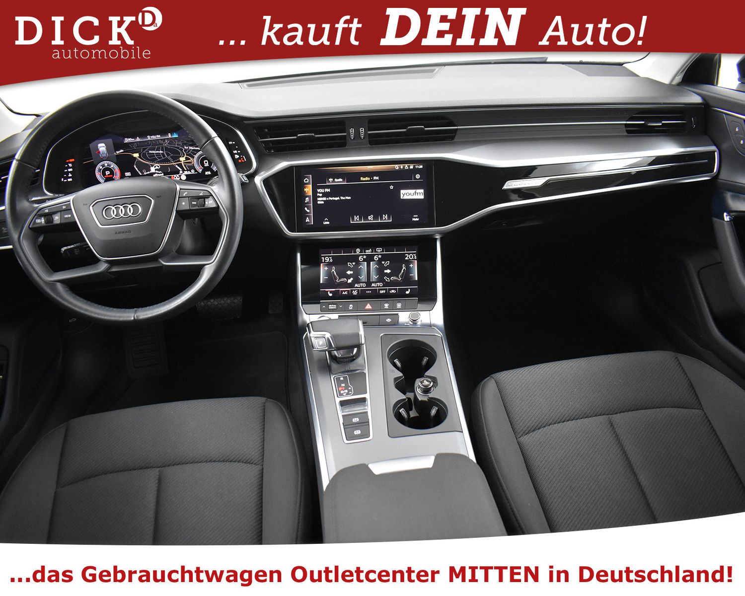 AUDI A6 Av 45d S LINE Quatt >MATRIX+B&O+VIRTU+ACC+19" - Image 8