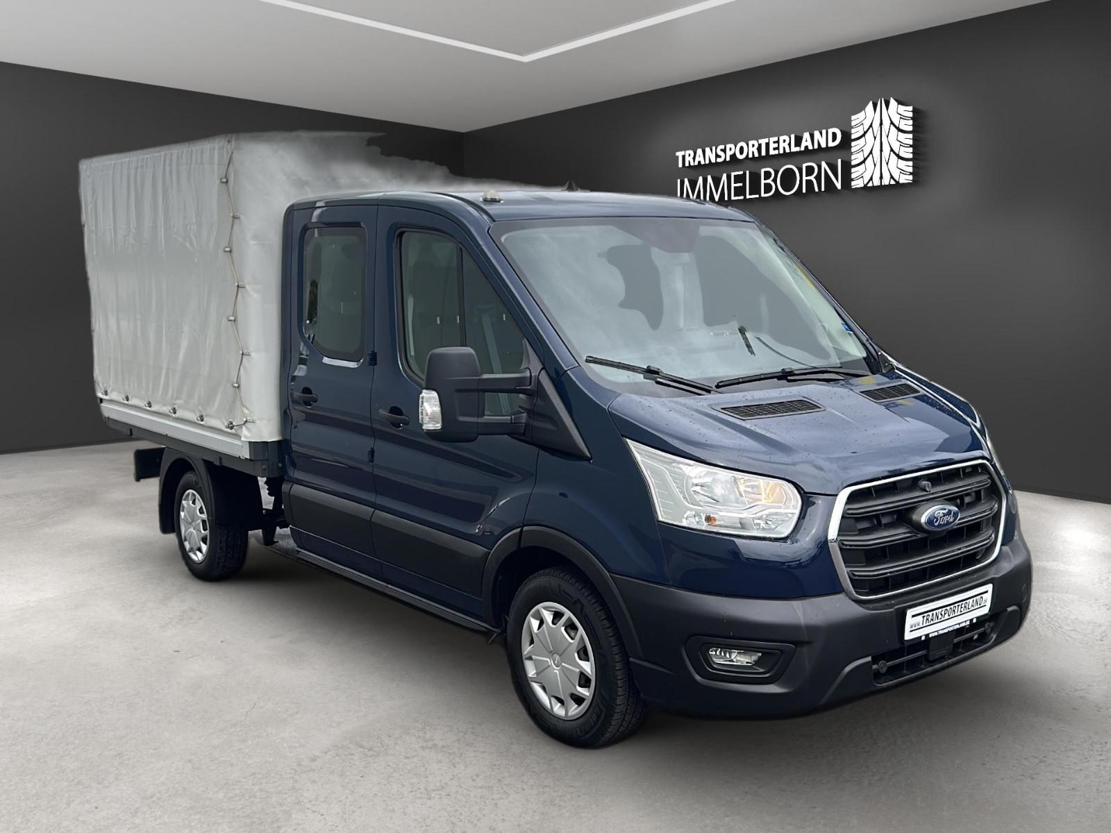 Ford Transit Pritsche 310 L2 Doka 7-Sitze+Klima+Tempo