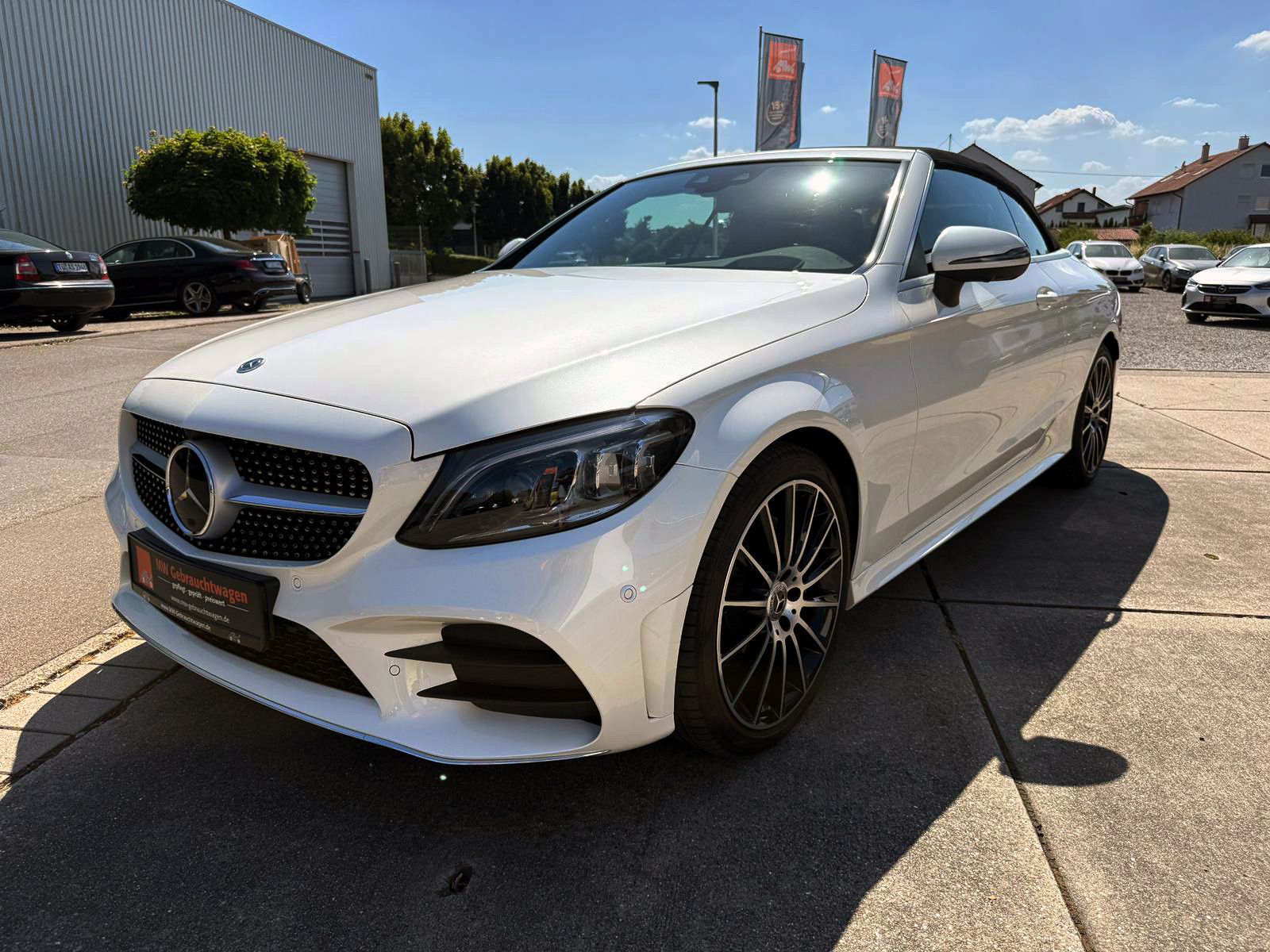 Fahrzeugabbildung Mercedes-Benz C200 Cabrio 4Matic AMG-Line ACC 360° HUD LED SHZ