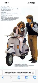 Vespa PX 200E Lusso Specials Pastell Flieder Sondermod - Angebote
