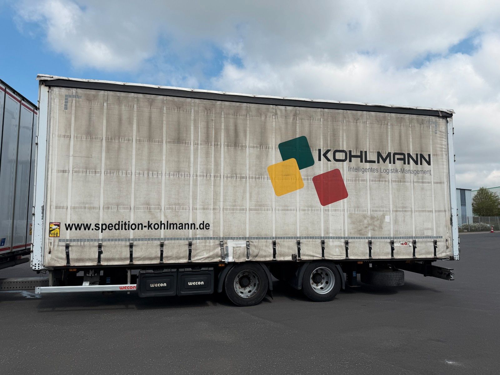 Fahrzeugabbildung Wecon APZ 218 BPW Achsen Schiebeverdeck