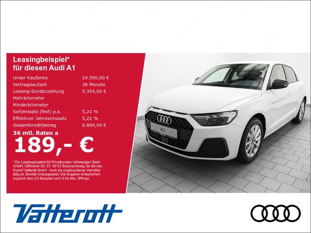 Audi A1 Sportback 25 TFSI LED CarPlay SHZ Klima