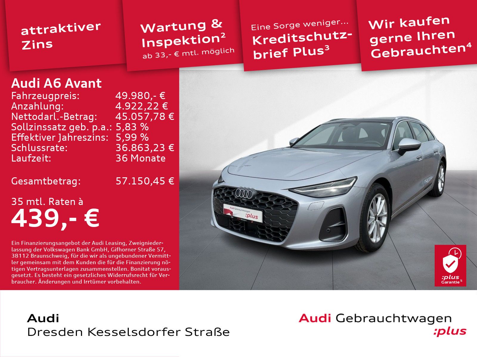 Audi A6 Avant 2.0 TDI AHZV Kamera LED Navi imagem 2