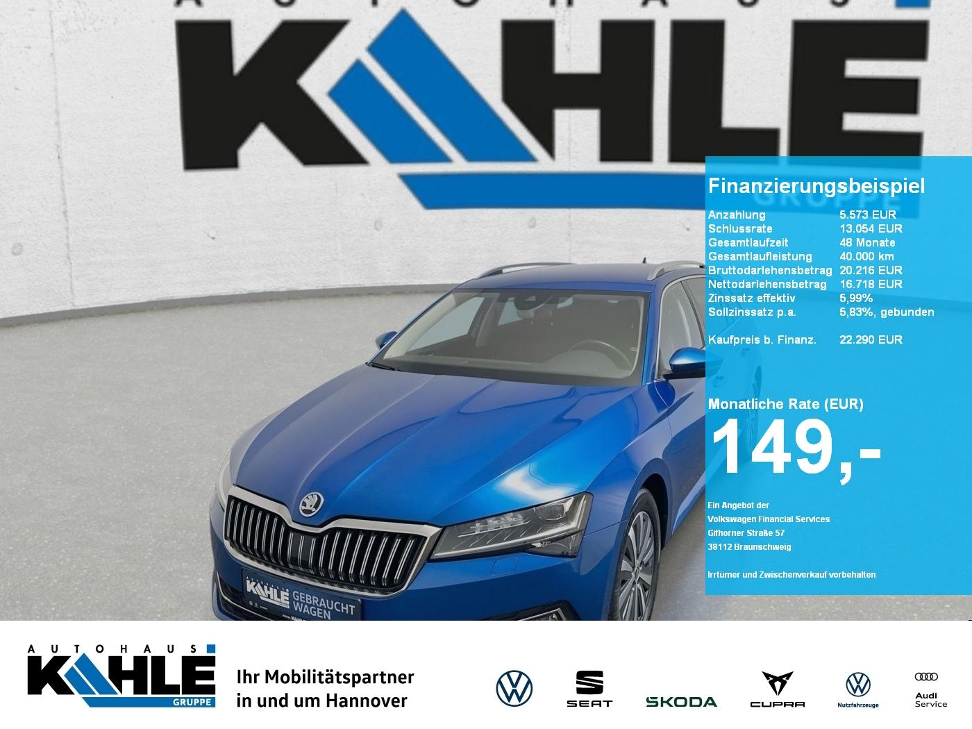 Skoda Superb Combi 2.0 TDI DSG Style