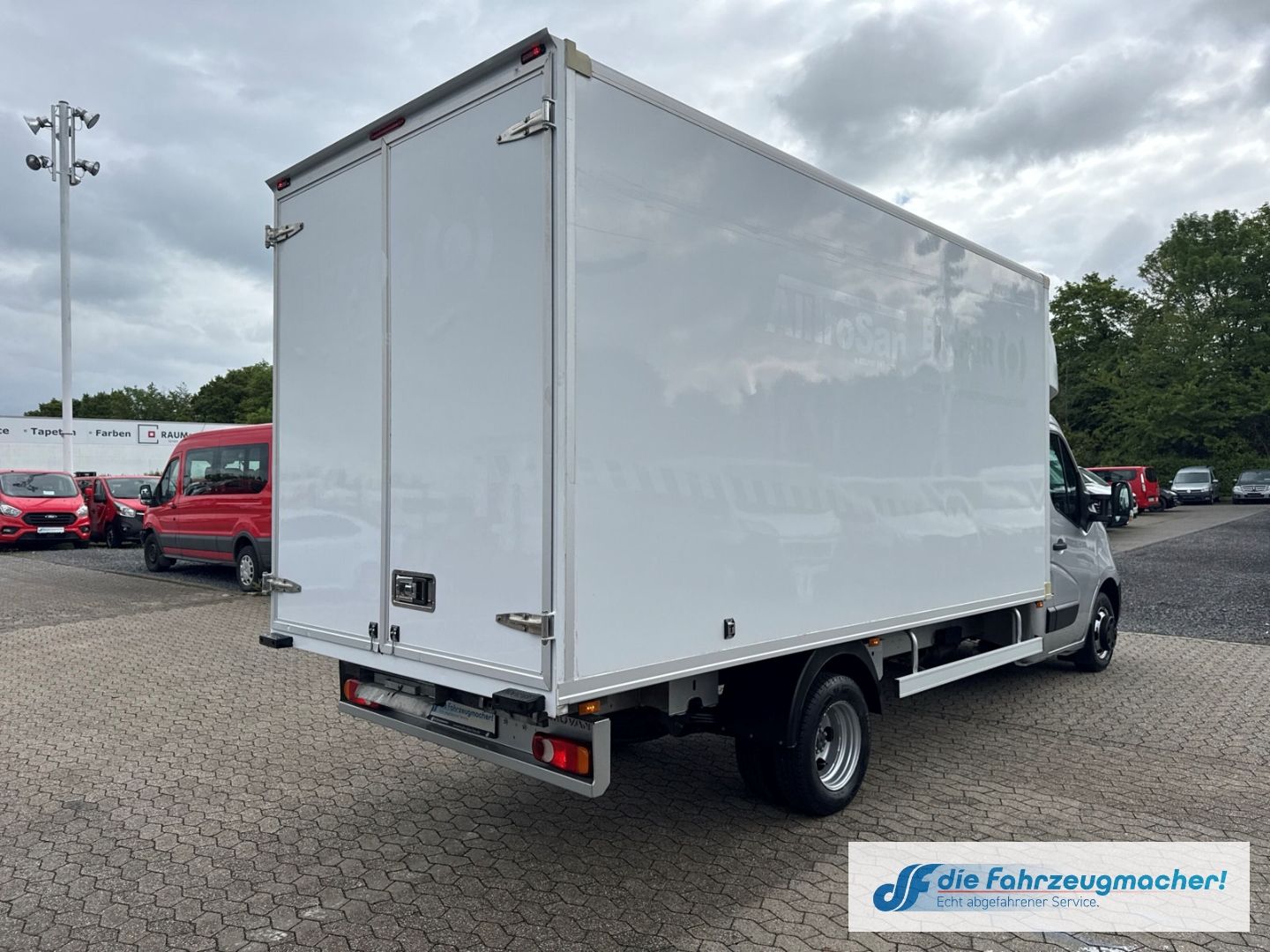 Fahrzeugabbildung Opel Movano Koffer L4H1 3,5t ZwillingsBe. Navi Temp R