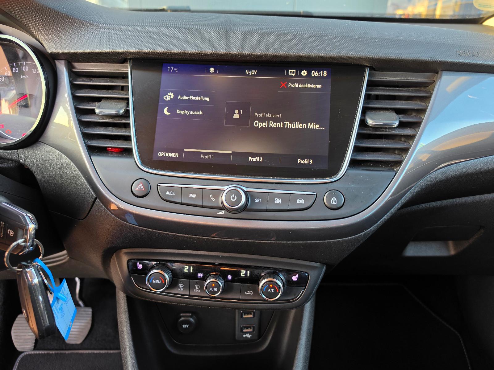 Opel Crossland (X) TÜV Neu/LED/AHK/CarPlay/Allwetter.