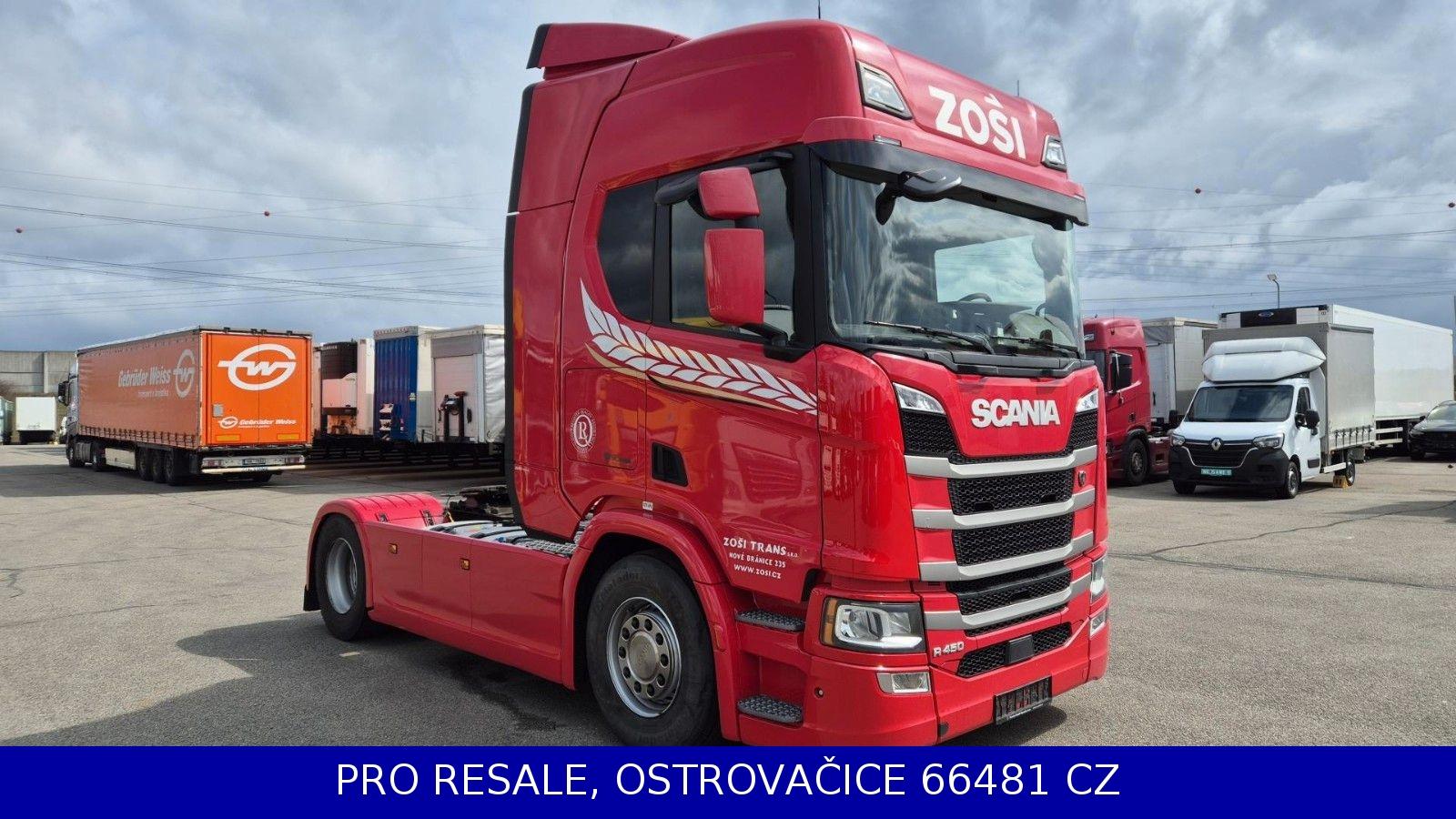 Scania R450 N323 NGS E6 + RETARDER + NAVI + PARKCLIMA